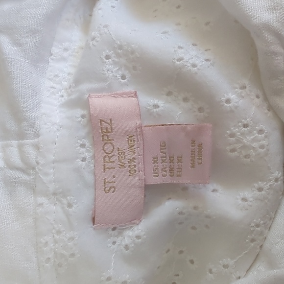 St. Tropez Jacket 100 % linen Size XL - Picture 7 of 7